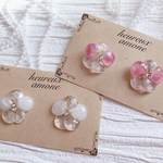 桜motif（pink orWhite）ピアス、イヤリング