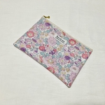 リバティ＊ベッツィ ピンクモーヴ*フラットポーチ