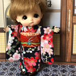 オビツ11の振り袖　3