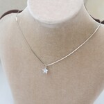 ジルコニア（スター）♡華奢なチェーンネックレス（RC）♪