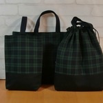 通園通学３点セット　デニムＢＷ　
