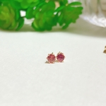 14KGF☆petit.bijouピアス・カラーチェンジガーネット・1月誕生石