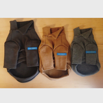 やわらかコットン生地のハイネックトップス・茶色　Mサイズ犬服🧸在庫分のセールです♪