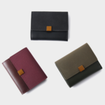 財布3色*コンパクト財布、ミニ財布、三つ折り財布、小銭入れ、メンズ、レディース、品番MA1007