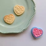 ハートクッションのクッキー型