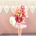 リカちゃん 着物ドレス7点セット☆ブライスも！一点物 g