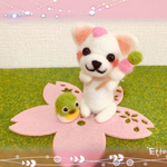 🌸チワワちゃんの春のお花見🌸