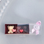 ミニチュア　バレンタインチョコ♡クマ