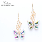 Mystic Butterfly(359) ピアス/イヤリング/ノンホールピアス/樹脂ピアス