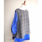 WOOLシャギー*Ａラインフレアなベスト*チュニック