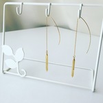 *ゴールドスティックピアス*