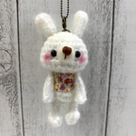 ちび うさあみぐるみ　ボールチェーン　#mpcs2101