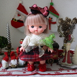 メルちゃんのクリスマスのお洋服セット