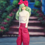 msdr-20-65　ピンクと白3点セット（momoko/ジェニーなど1/6人形用）