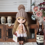 ＊スモックワンピース＊４点セット＊1122＊ blythe outfit＊ブライス ＊