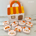 【セット】みかん🍊セット♡おうちバッグと動物絵合わせ♡フェルト♡神経衰弱