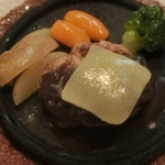 鉄板ハンバーグ＊とろ～りチーズ