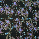 USAコットン*ベナテックス*Peacock Flourishスピン孔雀45