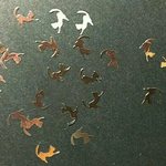 再販３✩送料無料　３０~４０枚入/猫　メタルパーツ　色彩屋吉宗