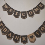 ウエディングガーランド　Type_A（WELCOME THANKYOU）