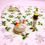 スノーマンとくまちゃんのクリスマスケーキ