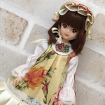 リカちゃんサイズ　22cmドールサイズ イエローロリータ