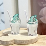 ☆カルピスソーダ☆  ミニチュア　レジン　ドリンク　ジュース　シルバニア　飾り