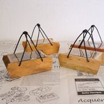 ウッドバスケットのミニチュアパーツセット
