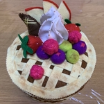 『ライチョウさん』オーダー分フェルトケーキBOX