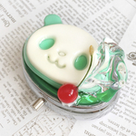 メロンクリームソーダなパンダピルケース・アクセサリーケース