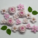 樹脂粘土☆お花達☆パーツ☆64