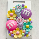 sale 夢かわ❤︎デコミラー　mチョコやお花のパステルワールド