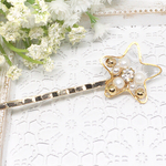 ビジューパールSTARヘアピン