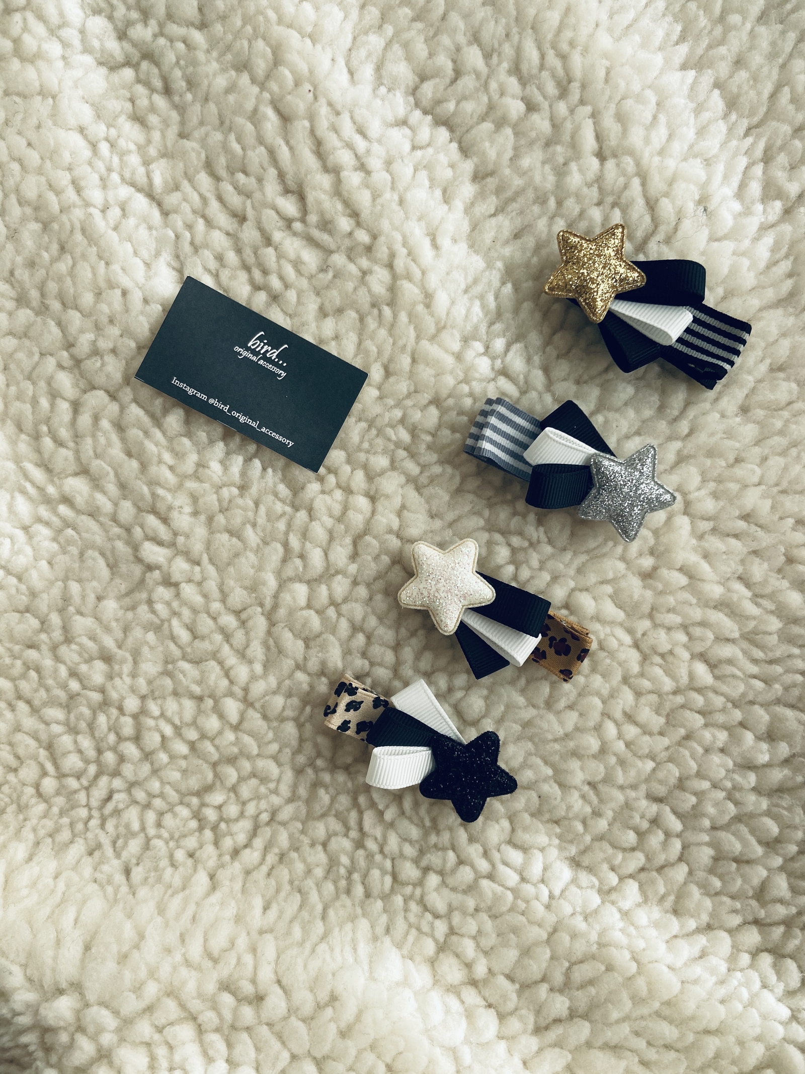 ☆ 再販多数✴︎ 流れ星 ベビーヘアクリップ☆ - AKI-BIRD'S GALLERY