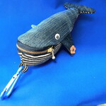 クジラポーチ　×　エコバッグ　デニムリメイク（506）