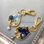 ぷっくり星猫✧︎*。キーホルダー