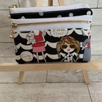 ハンドメイド　キラキラガールズ　女の子　小銭入れ　財布　コインケース　ミニポーチ