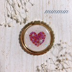 押し花　スマホリング　ハンドメイド