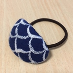 ミナペルホネン ヘアゴム handmade mermaid ブルー