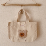 kuma  lunch bag🧸　beige