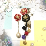 水引　イヤカフ　& ピアス
