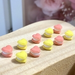 ☆ハート　マカロン☆  ミニチュア　スイーツ　置物　バレンタインデー　シルバニア