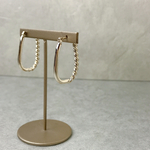 ✨新作✨ニッケルフリー✨U字ツイストフープピアス✨