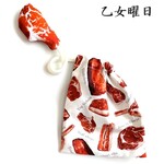いらっしゃいませ♪お肉でパワーアップ！特製お肉屋さん巾着袋・小