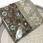 【アソートセット】インド刺繍リボン インド刺繍 刺繍リボン レース トリム 幅広 チュール オーガンジー  花柄