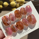 艶コート　ニュアンスネイル