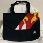 レッスンバック　　絵本バック　絵本鞄　入園　入学　準備　和柄　炎　滅　入園準備　入学準備