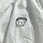 マット お花 ビーズリング⁎⋆*﻿