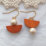 no77.［ orange］wood×asymmetry