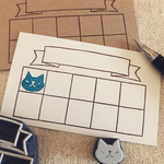 選べるミニはんこ付き★ポイントカードはんこ